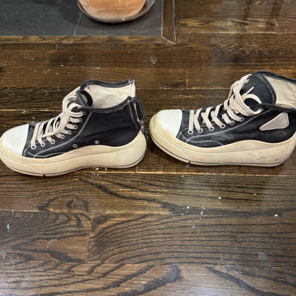 R13 HIGHTOP SNEAKERS Size 8 - Picture 2 of 4
